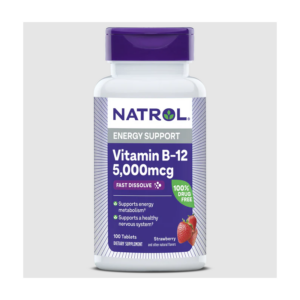 Natrol Vitamin B-12 Fast Dissolve - Витамин B, Разфасовка 100 tabs