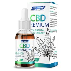 SFD CBD Premium Natural Extract 5%, Разфасовка 12ml