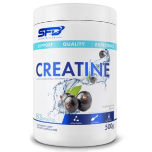 SFD Creatine Flavored - Creatine, Lemon Flavor, 250g Package