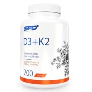 SFD D3 + K2 - Витамин D3 + K2, Разфасовка 200 tabs