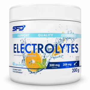 SFD Electrolytes Powder - Електролити, Вкус Портокал, Разфасовка 200g