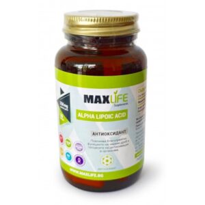 Хранителна добавка Alpha Lipoic Acid + Riboflavin - MAXLIFE Supplements