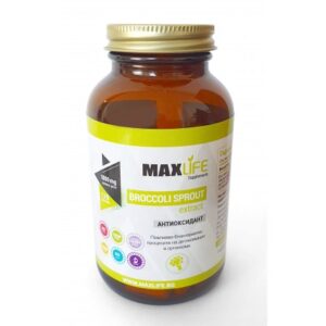 Хранителна добавка Broccoli Sprout 100 капсули - MAXLIFE Supplements
