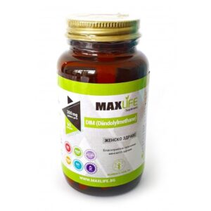 Хранителна добавка Dim (Diindolymethane) 150 мг 60 капс - MAXLIFE Supplements