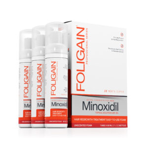 Foligain Minoxidil 5 Percent Foam 3 Month Supply For Men 2oz 300x300