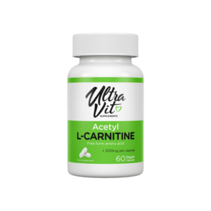 UltraVit Acetyl L-Carnitine - Л-Карнитин, Разфасовка 60 vcaps