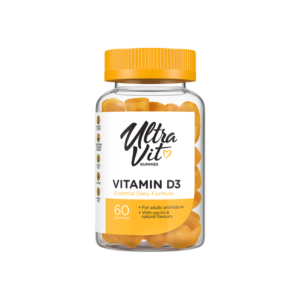 UltraVit Gummies Vitamin D - Витамин D, Вкус Праскова, Разфасовка 60 gummies