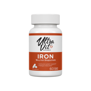 UltraVit Iron - Желязо, Разфасовка 60 vcaps