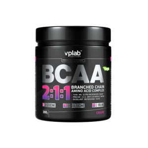 VPLab BCAA 2:1:1, Вкус Малина, Разфасовка 300g