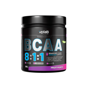 VPLab BCAA 8:1:1 + Glutamine - BCAA + Глутамин, Вкус Манго, Разфасовка 300g