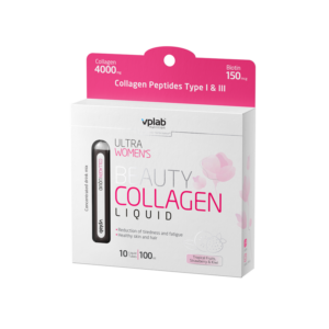 VPLab Beauty Collagen Liquid - Колаген, Вкус Тропически Плодове, Разфасовка 10 x 10ml