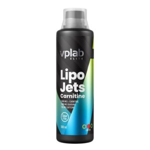 VPLab LipoJets Carnitine - Фет Бърнър, Вкус Студен чай лимон, Разфасовка 500ml