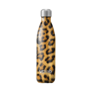 VPLab Metal Water Bottle - Leopard - Бутилка За Вода, Цвят Леопард, Разфасовка 500ml