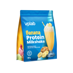 VPLab Protein Milkshake - Суроватъчен Протеин, Вкус Банан, Разфасовка 500g