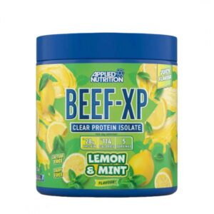 Applied Nutrition Beef-XP - Телешки Протеин, Вкус Лимон и мента, Разфасовка 150g