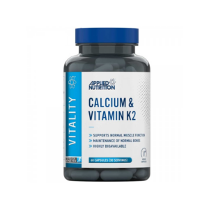 Applied Nutrition Calcium & Vitamin K2 - Калций и Витамин К2, Разфасовка 60 caps