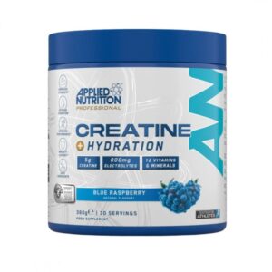 Applied Nutrition Creatine + Hydration Flavored - Креатин и Електролитна Формула, Вкус Лимон и Лайм, Разфасовка 360g