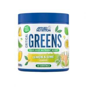 Applied Nutrition Critical Greens Flavoured - Антиоксидантна Формула, Вкус Лимон и Лайм, Разфасовка 150g
