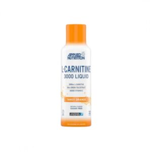 Applied Nutrition L-Carnitine 3000 Liquid - Л-Карнитин, Вкус Кисела ябълка, Разфасовка 480ml