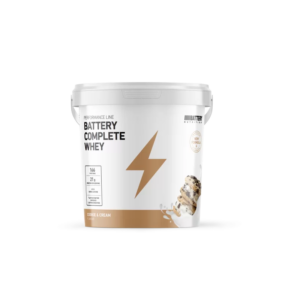 Battery Nutrition Complete Whey Protein - Суроватъчен Протеин, Вкус Бисквитки с крем, Разфасовка 5.000kg
