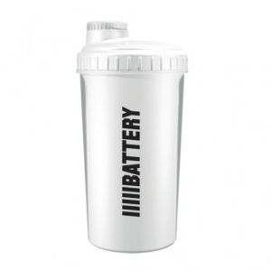Battery Nutrition Shaker White 300x300
