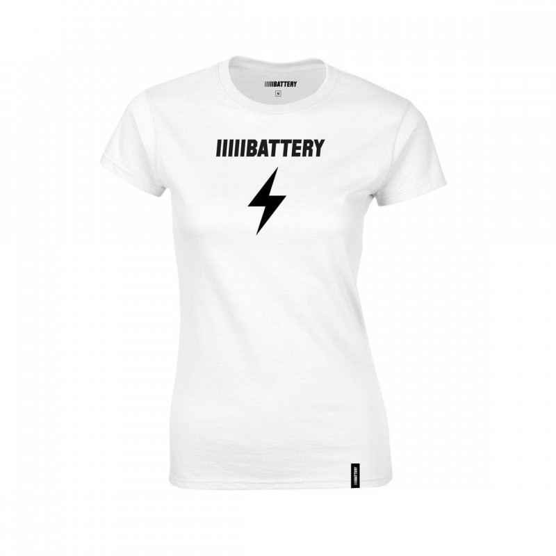 Battery Nutrition T Shirt Woman 1