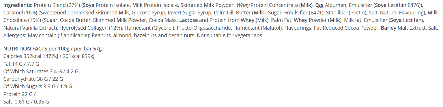 Mars Hi Protein Bar Low Sugar 57g Milk Chocolate