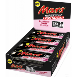 Mars Hi Protein Bar Low Sugar Milk Chocolate Raspberry 300x300
