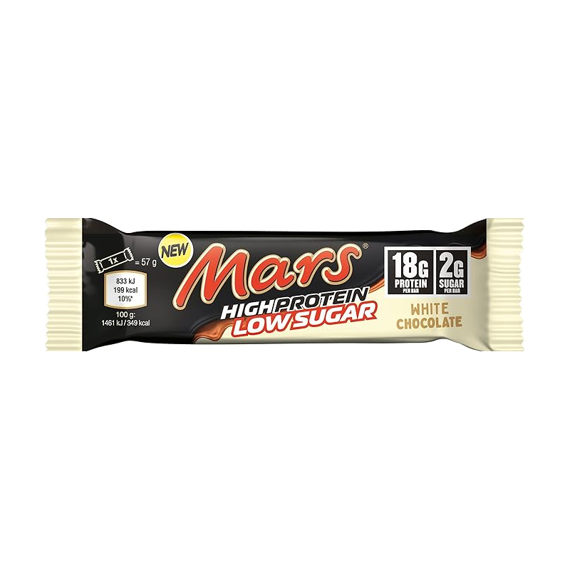 Mars Hi Protein Bar Low Sugar White Chocolate
