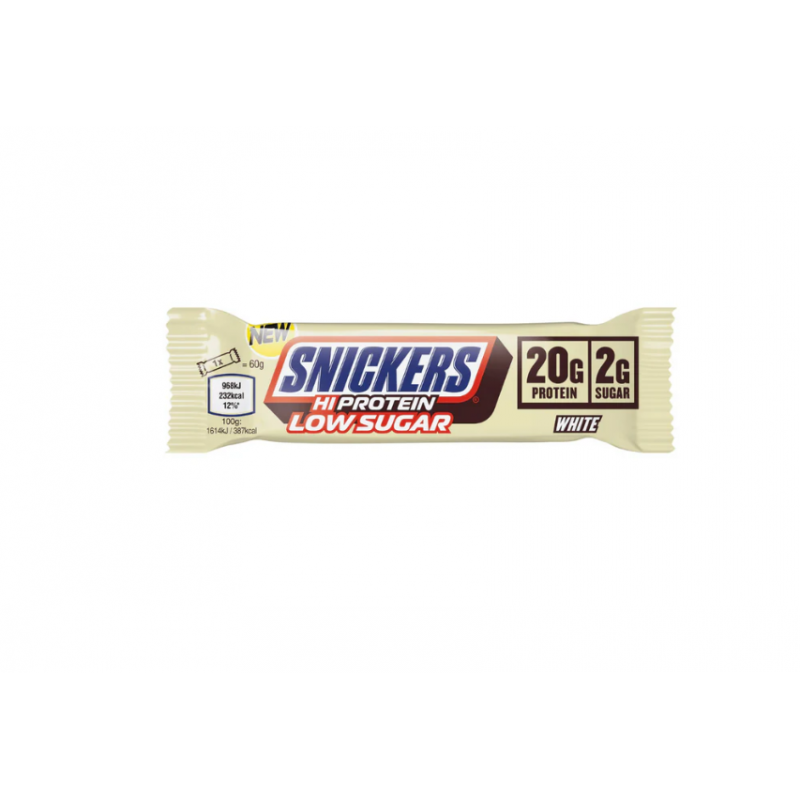 Mars Snickers Hi Protein Bar Low Sugar White Chocolate